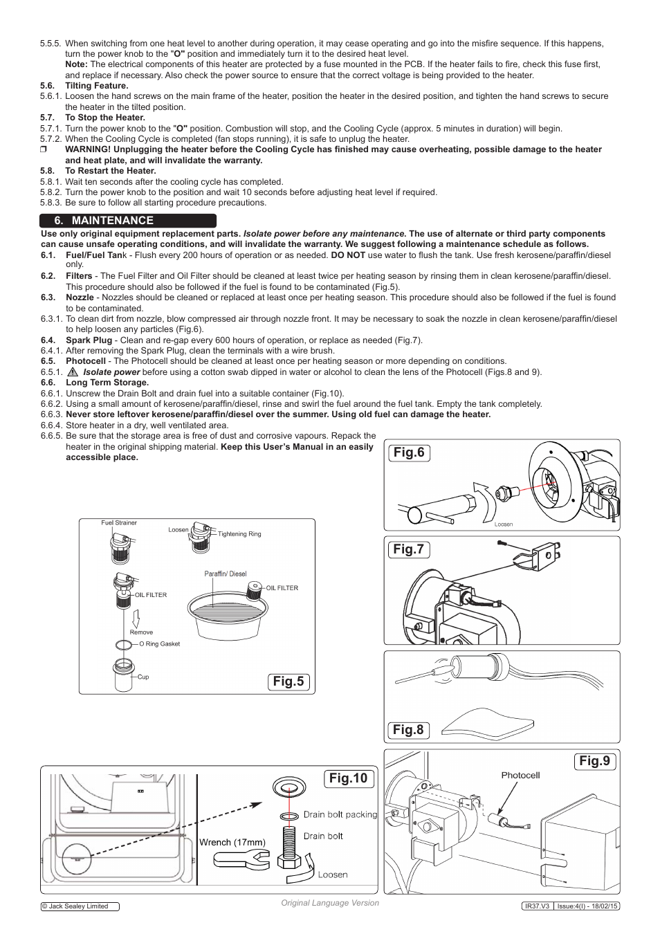 Fig.5 | Sealey IR37 User Manual | Page 4 / 5