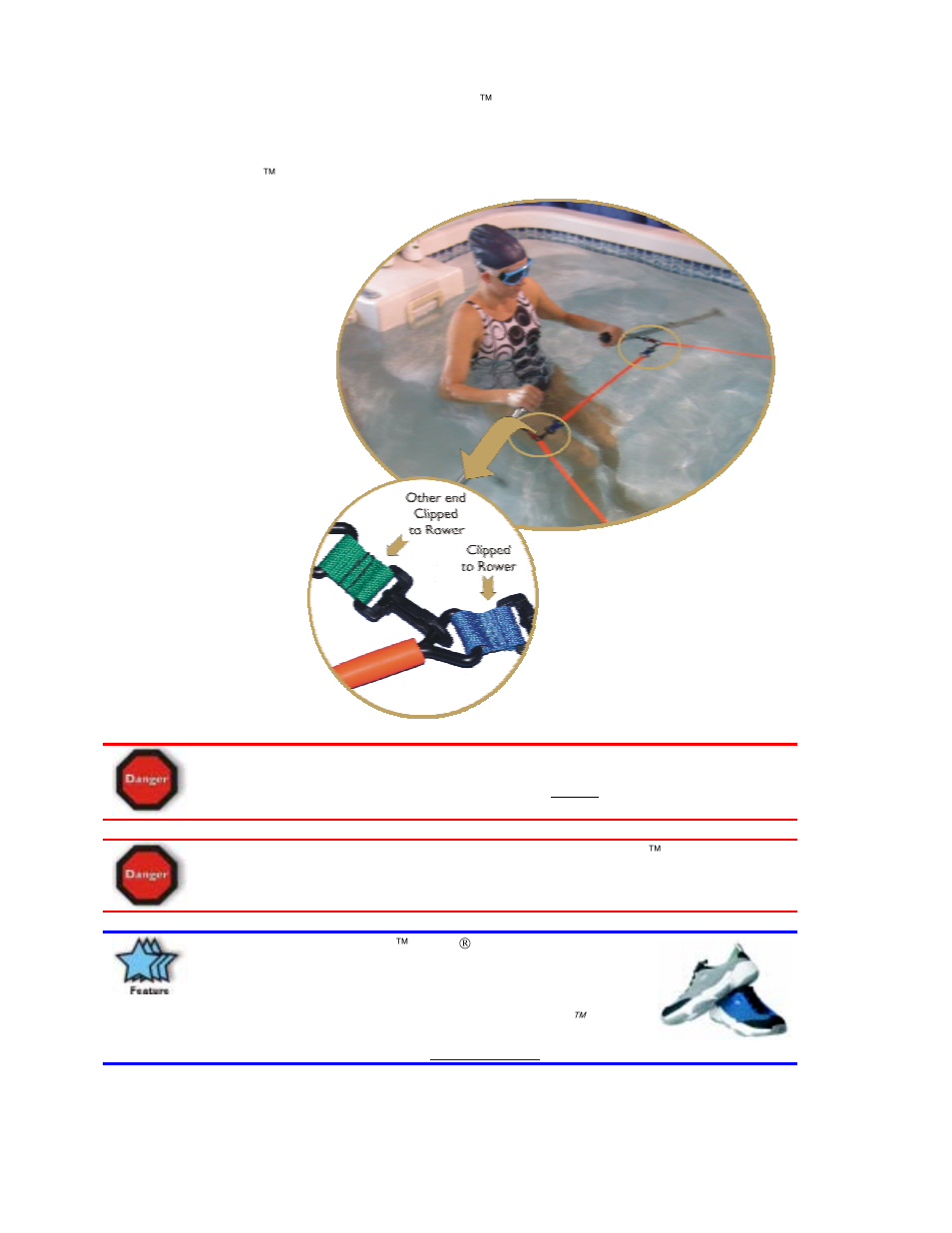 Using the rower | Dimension One Spas HYDRO SPORT User Manual | Page 32 / 66