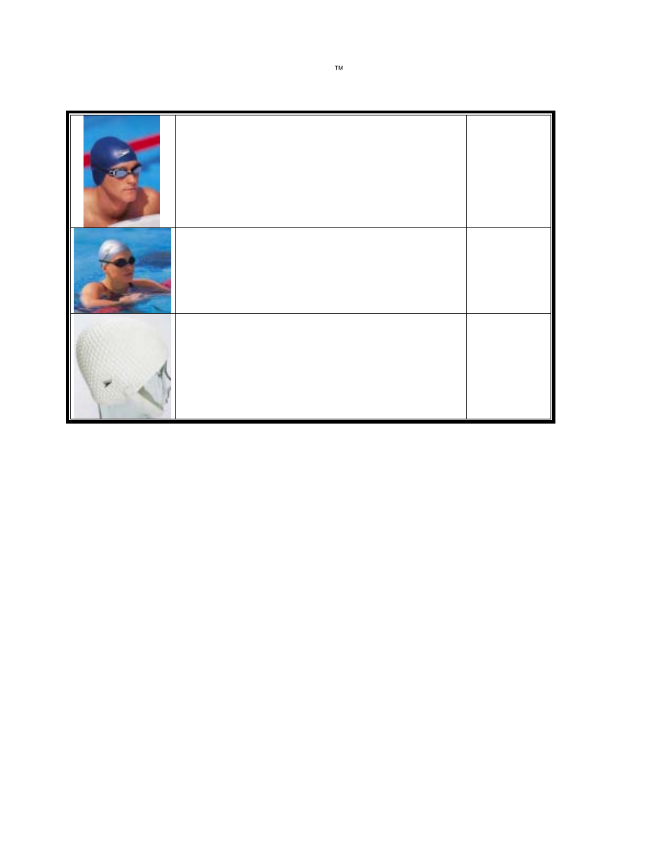 Swim caps | Dimension One Spas HYDRO SPORT User Manual | Page 62 / 66