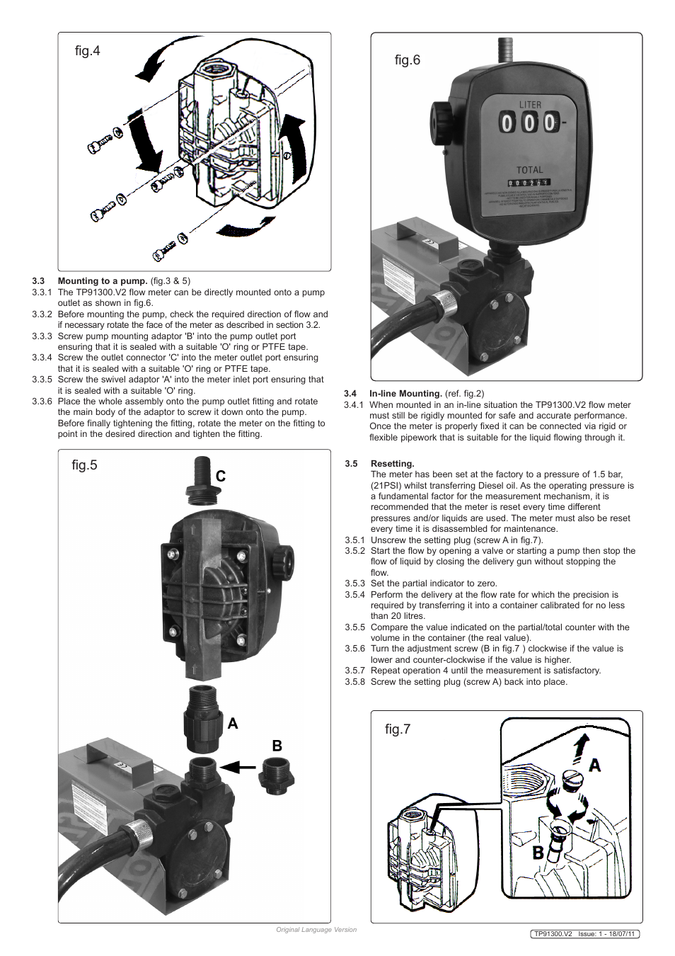 Fig.4 fig.6 fig.7, Fig.5 | Sealey TP91300 User Manual | Page 2 / 3