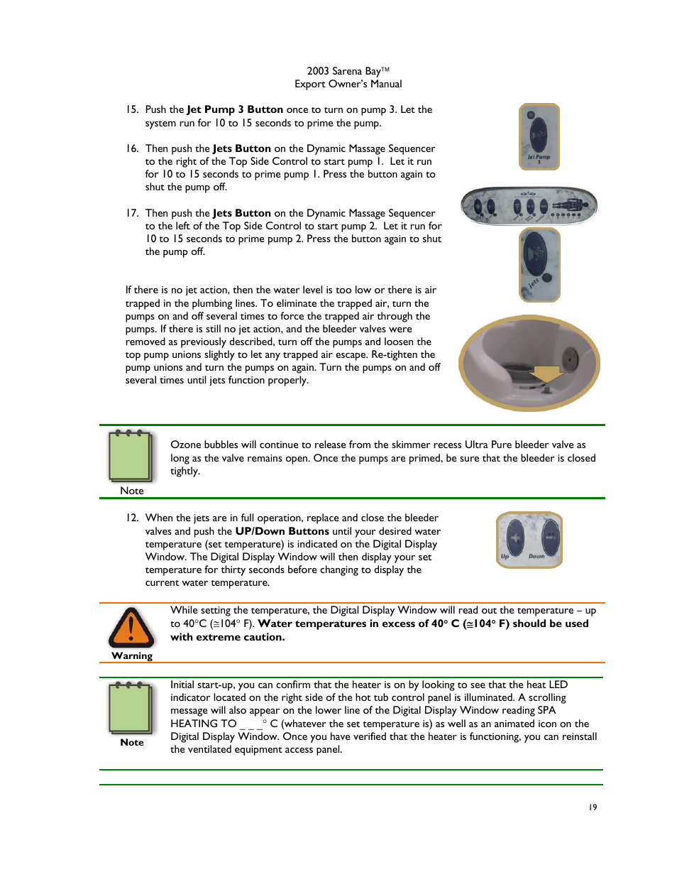 Dimension One Spas Sarena Bay User Manual | Page 25 / 56