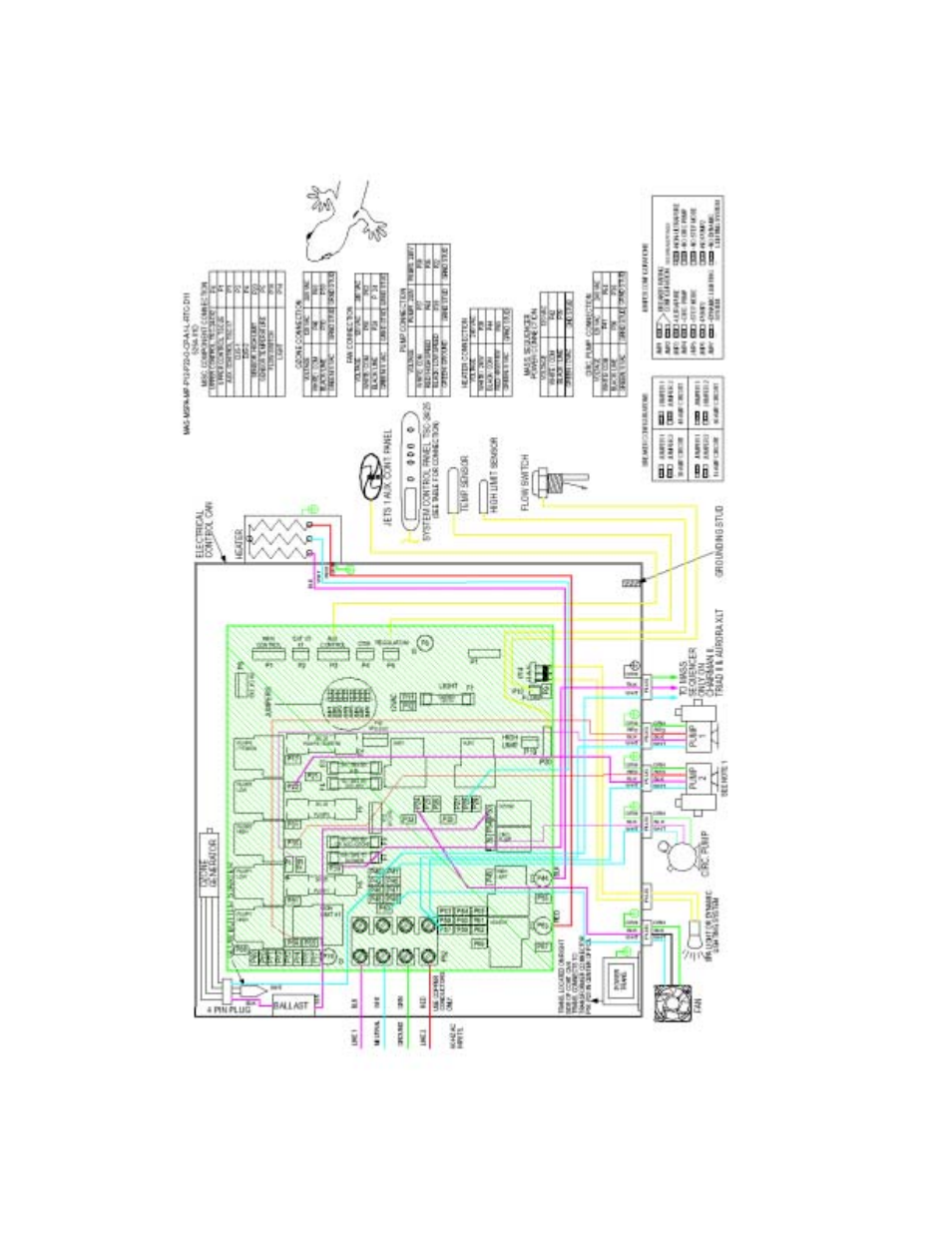 Wiring diagrams, Dimension one spas | Dimension One Spas Home Hot Tubs User Manual | Page 30 / 36