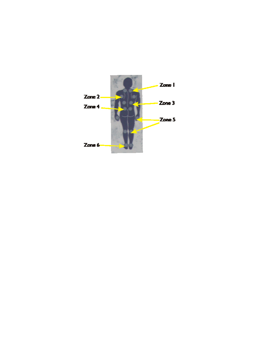 Massage zone description, Zone 1, Zone 2 | Zone 3, Zone 4, Zone 5 | Dimension One Spas Dynamic Massage Sequencer User Manual | Page 24 / 40
