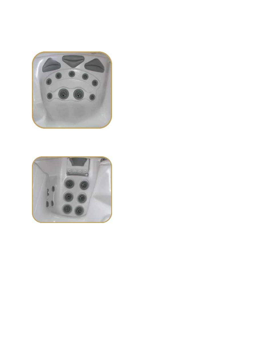 Pivot seat, Max therapy + seat | Dimension One Spas Bay Collection User Manual | Page 20 / 72