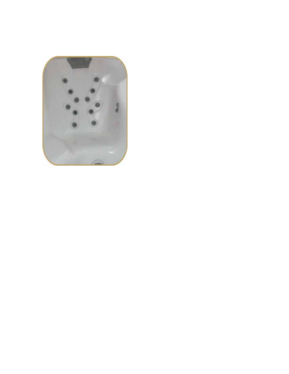 Contour seat | Dimension One Spas Bay Collection User Manual | Page 21 / 72