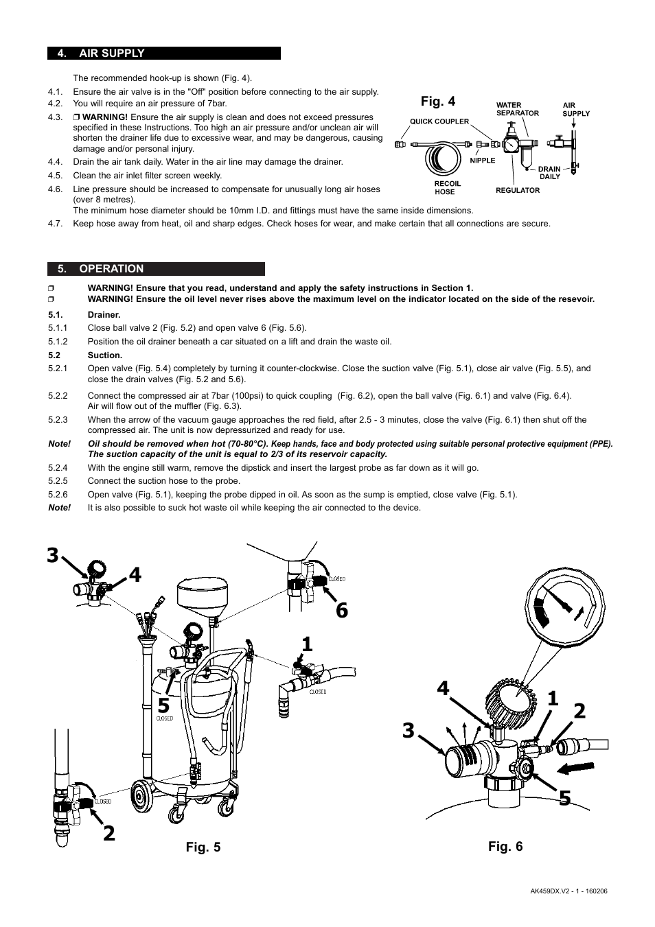 Fig. 5 fig. 6 fig. 4 | Sealey AK459DX User Manual | Page 2 / 3