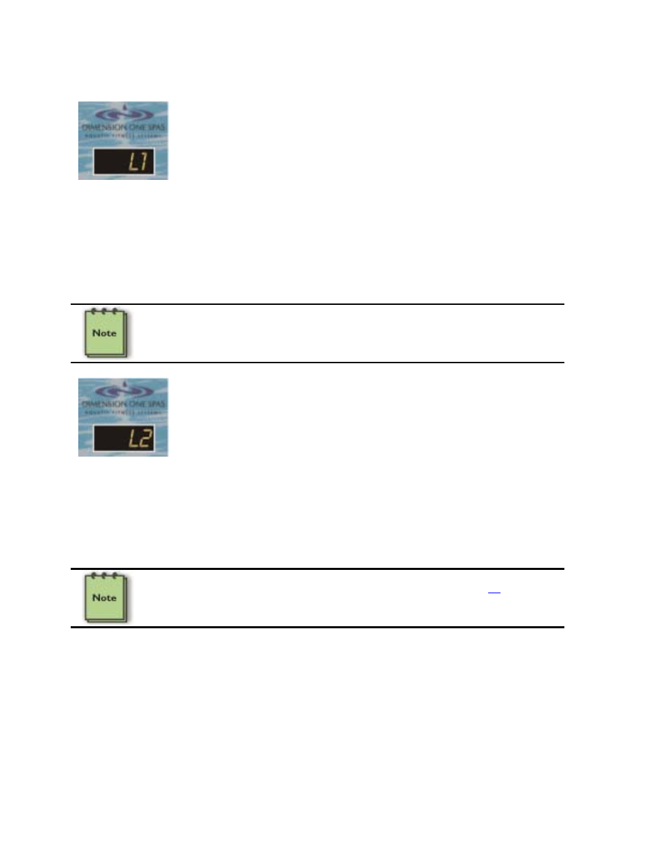 Lockout mode | Dimension One Spas AQUATIC FITNESS SYSTEM 2003 User Manual | Page 20 / 44