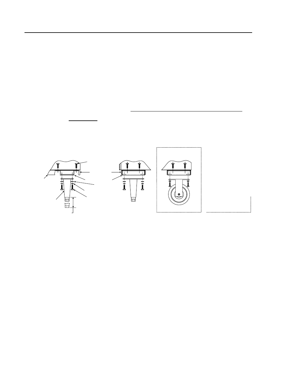 3 installing casters and legs | Dito Dean D50 User Manual | Page 18 / 40