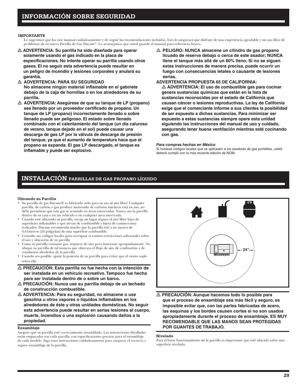 Ducane 2020801 User Manual | Page 29 / 64
