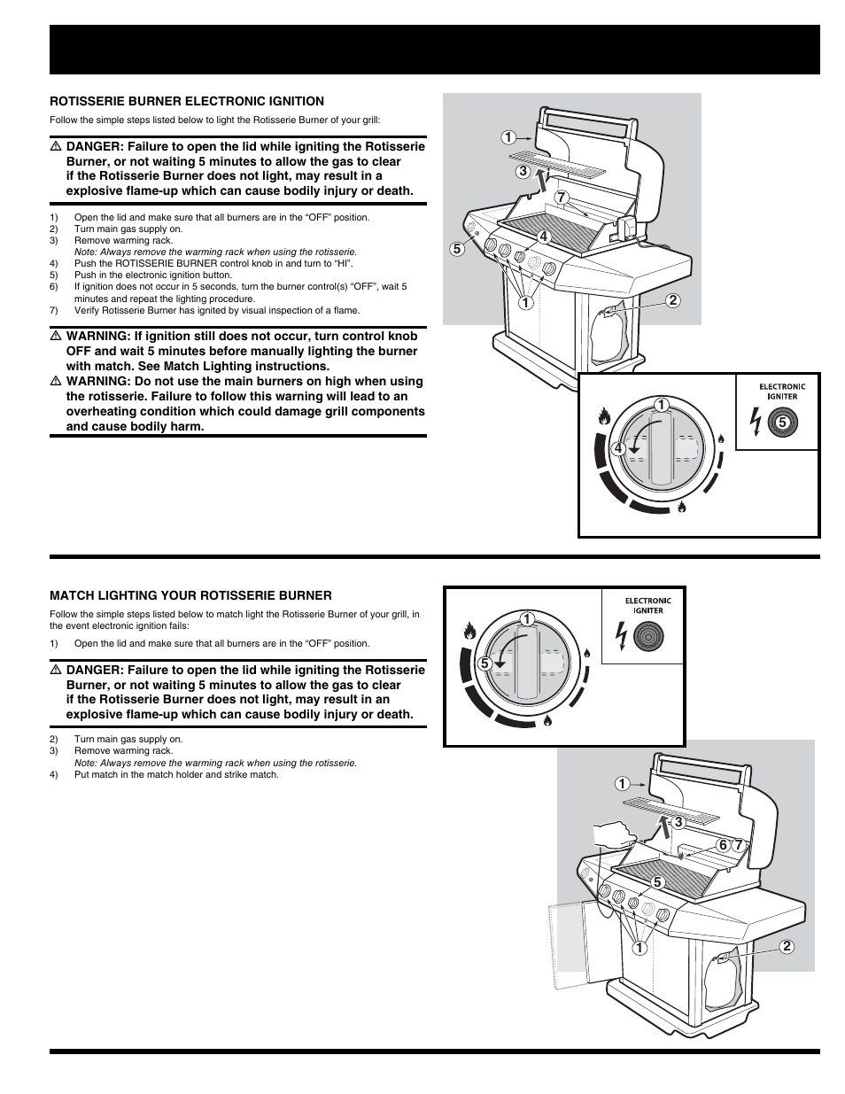 Normal operation | Ducane LP Gass Grill 3400 User Manual | Page 23 / 72