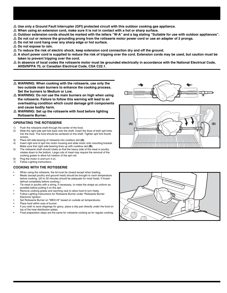 Normal operation | Ducane LP Gass Grill 3400 User Manual | Page 25 / 72
