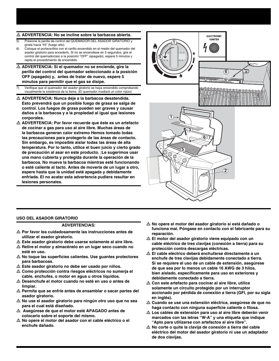 Operación normal | Ducane LP Gass Grill 3400 User Manual | Page 43 / 72