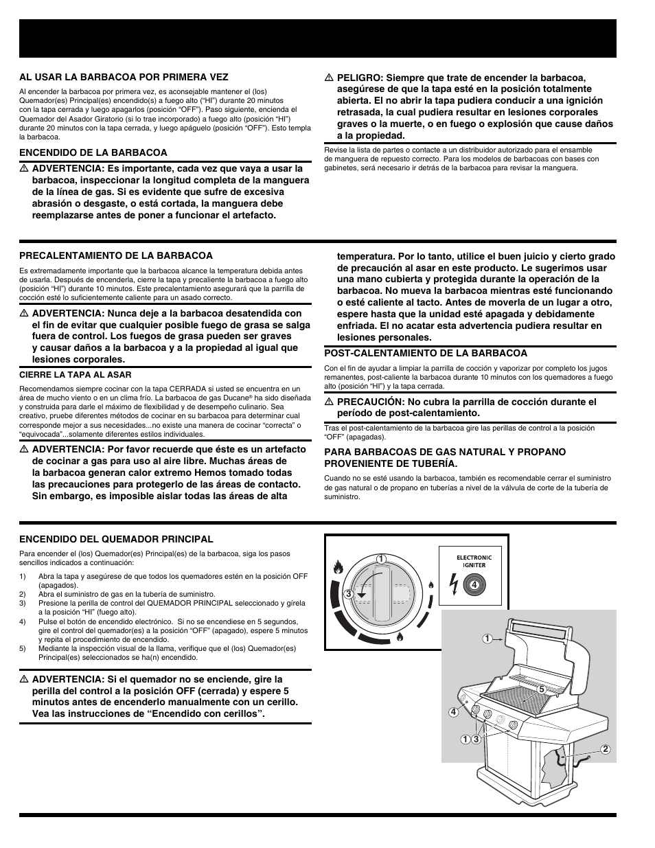 Operación normal | Ducane Natural 3400 User Manual | Page 36 / 64