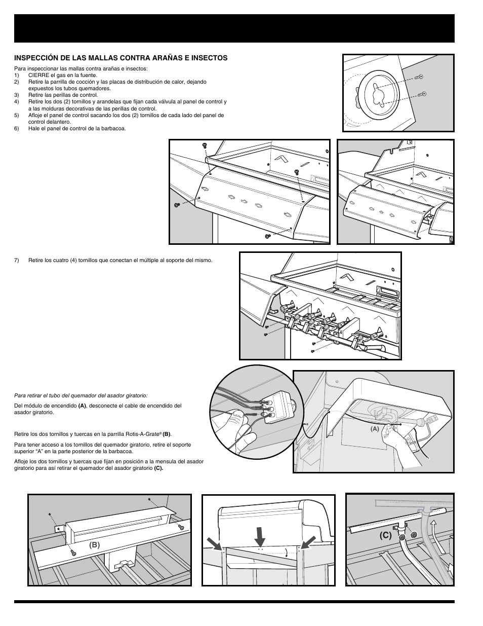 Mantenimiento anual | Ducane Natural 3400 User Manual | Page 44 / 64