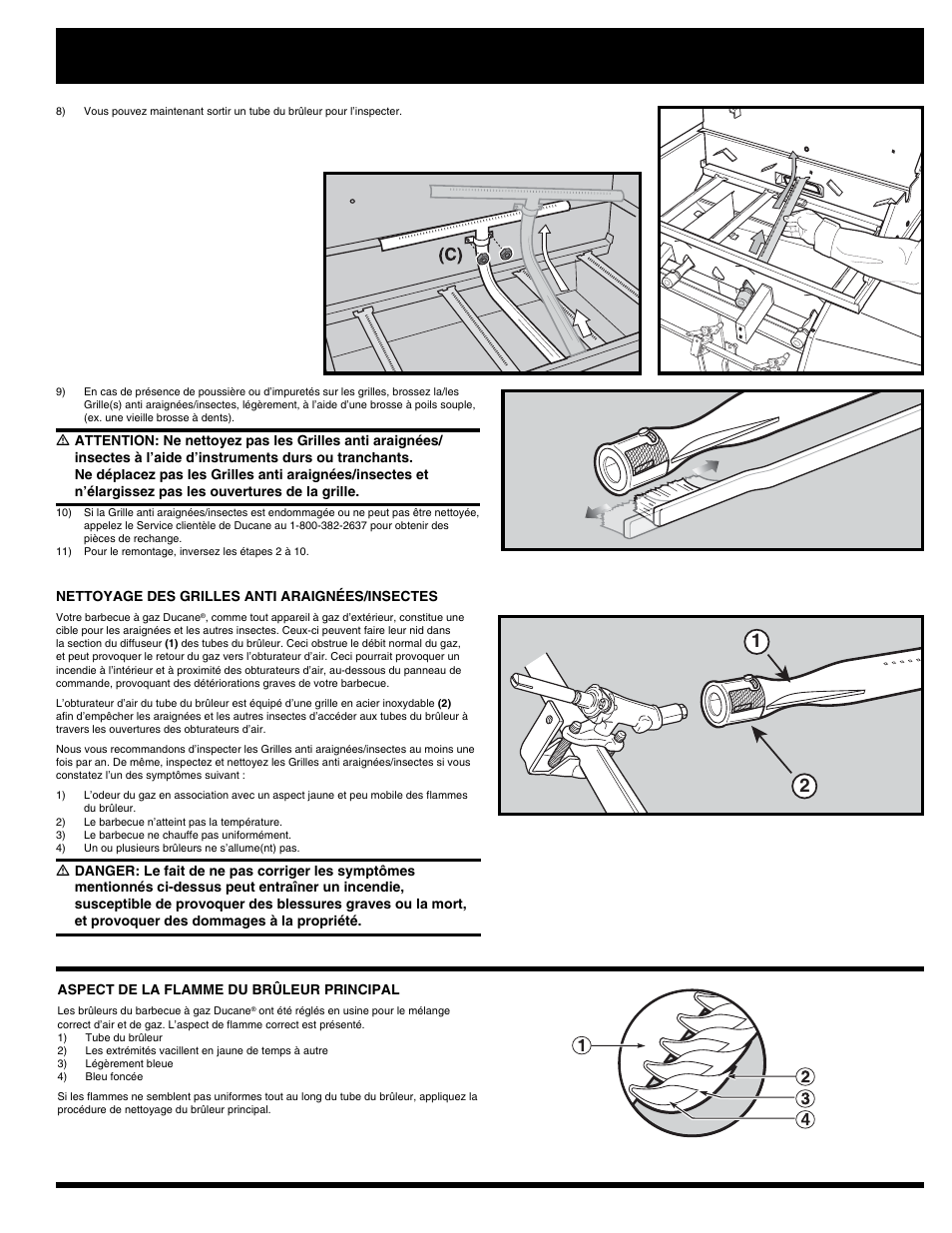 Maintenance annuelle | Ducane Natural 3400 User Manual | Page 61 / 64