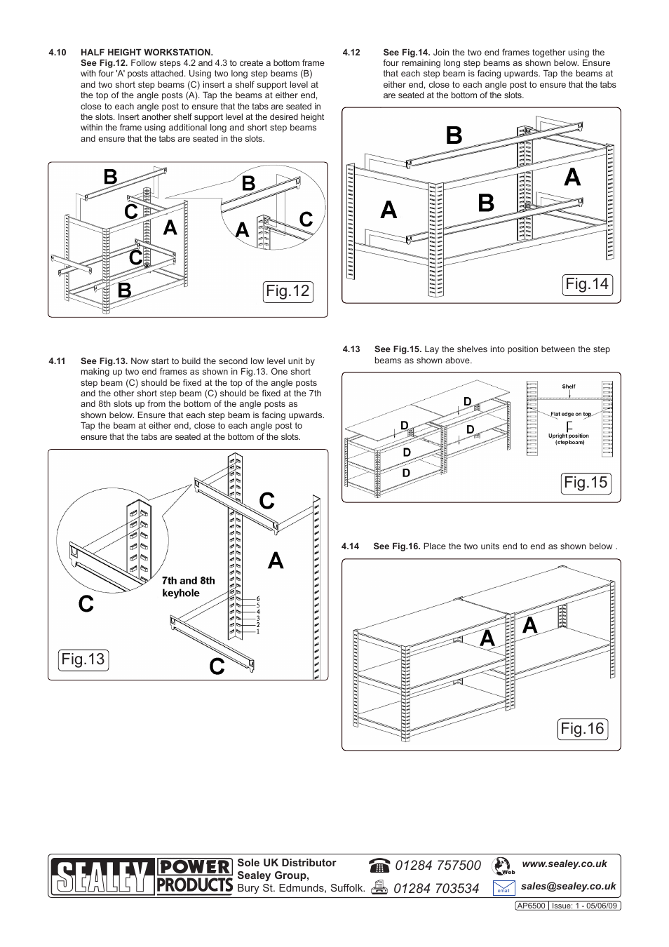 Sealey AP6500 User Manual | Page 4 / 4