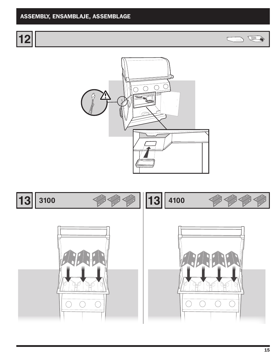 Ducane Duacne Affinity LP Gass Grill 3100 User Manual | Page 15 / 60