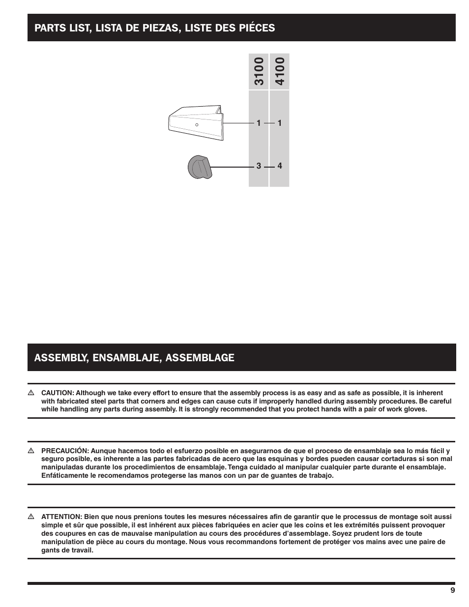 Ducane Duacne Affinity LP Gass Grill 3100 User Manual | Page 9 / 60