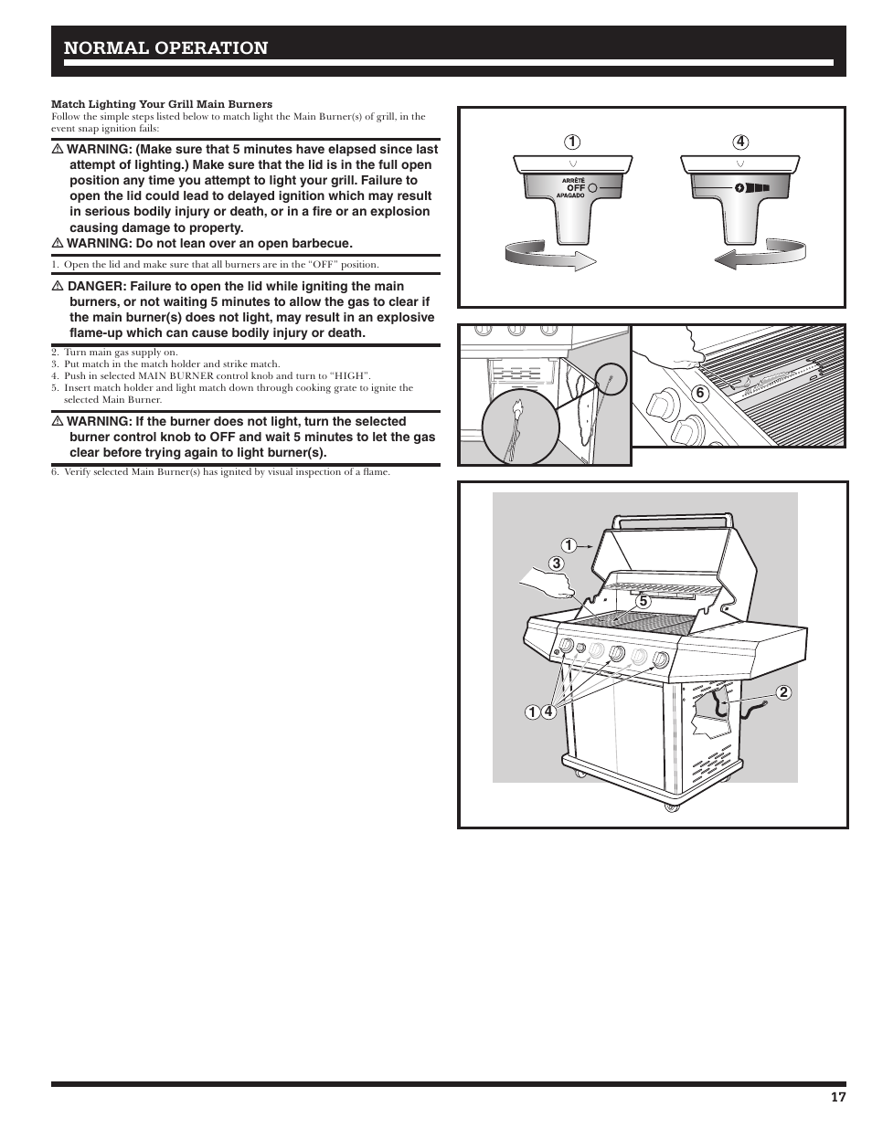 Normal operation | Ducane 3400 User Manual | Page 17 / 64