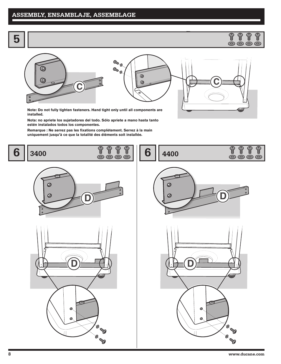 Ducane AFFINITY 4400 User Manual | Page 8 / 64