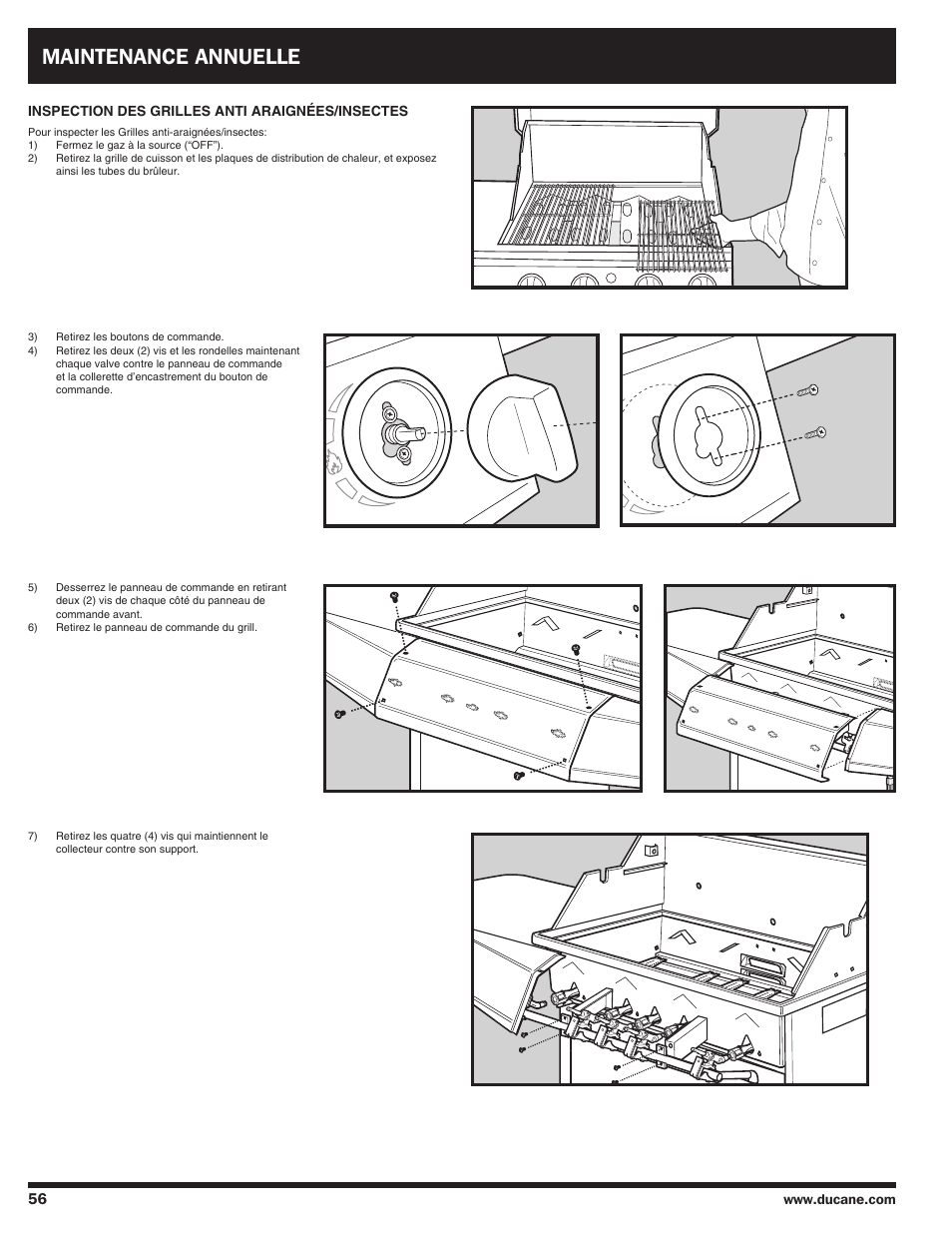 Maintenance annuelle | Ducane AFFINITY 4100 User Manual | Page 56 / 60