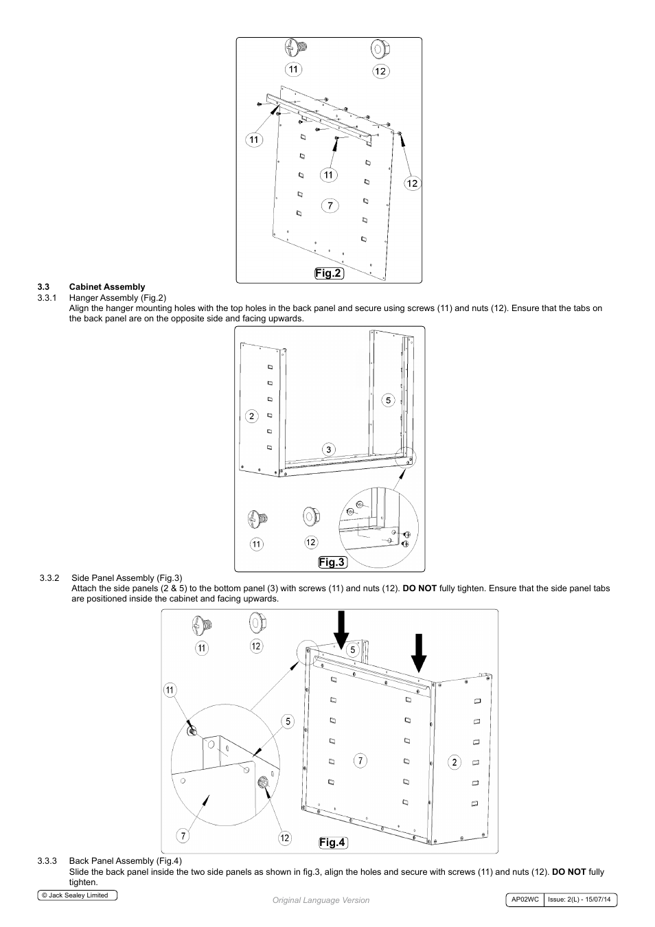 Fig.2 fig.3 fig.4 | Sealey AP02WC User Manual | Page 2 / 5