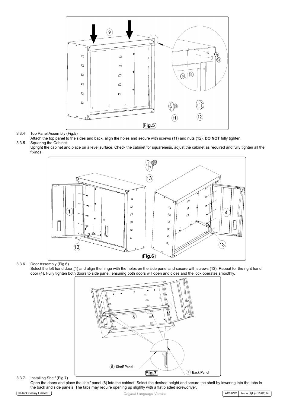 Fig.6 fig.7, Fig.5 | Sealey AP02WC User Manual | Page 3 / 5