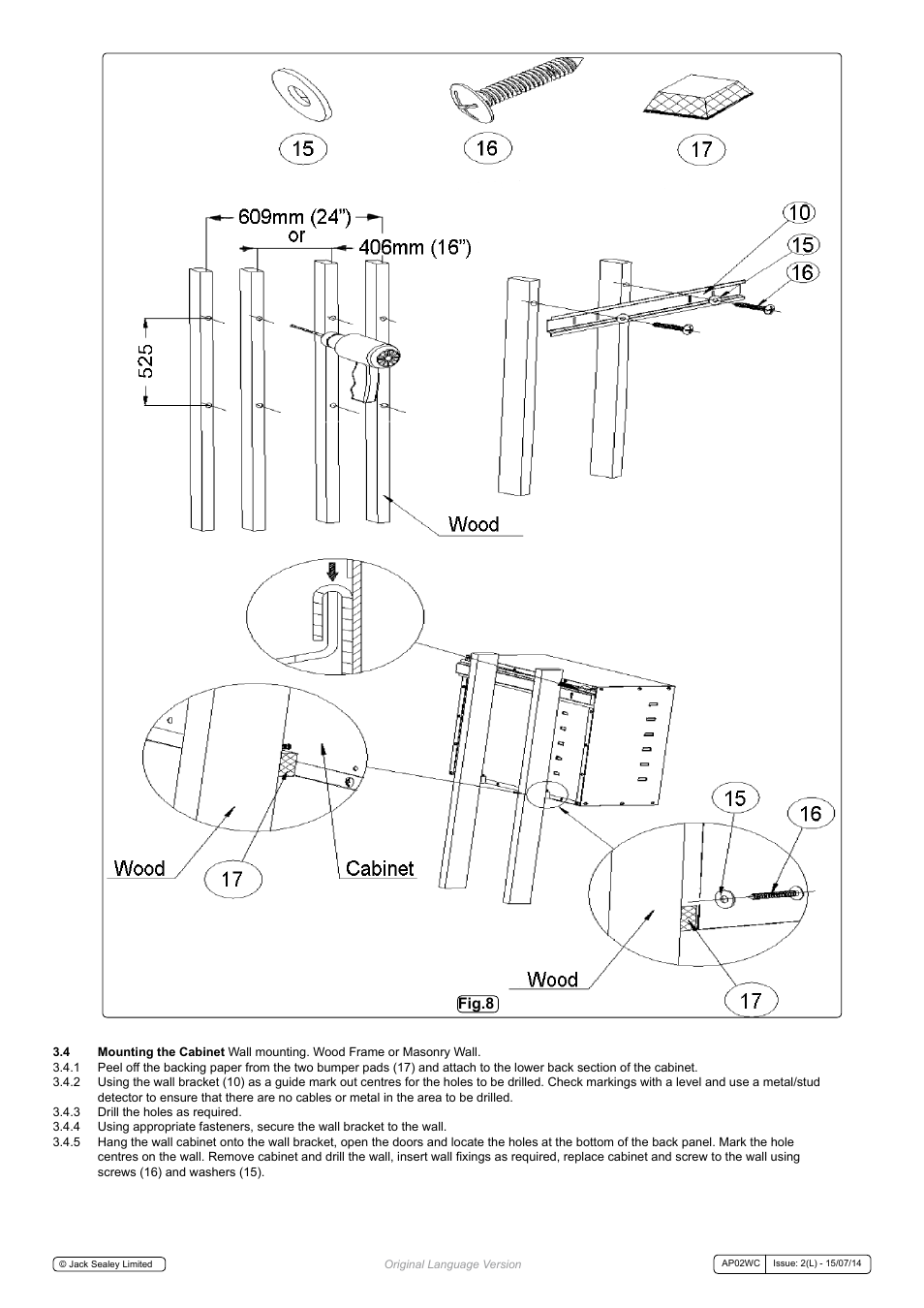 Fig.8 | Sealey AP02WC User Manual | Page 4 / 5