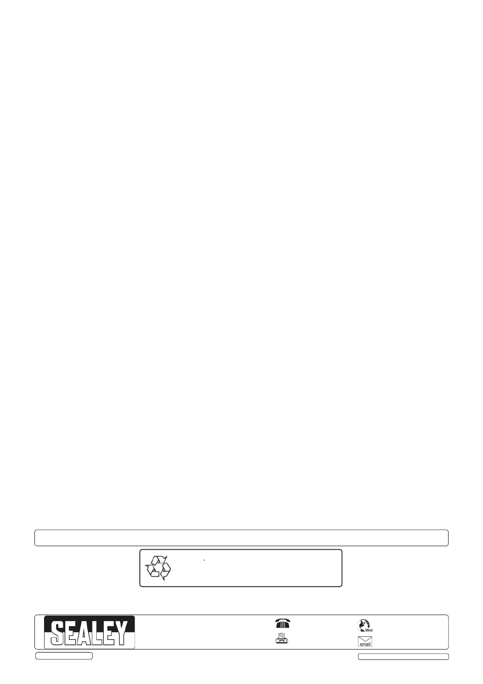 Sealey PTB660TR User Manual | Page 2 / 2