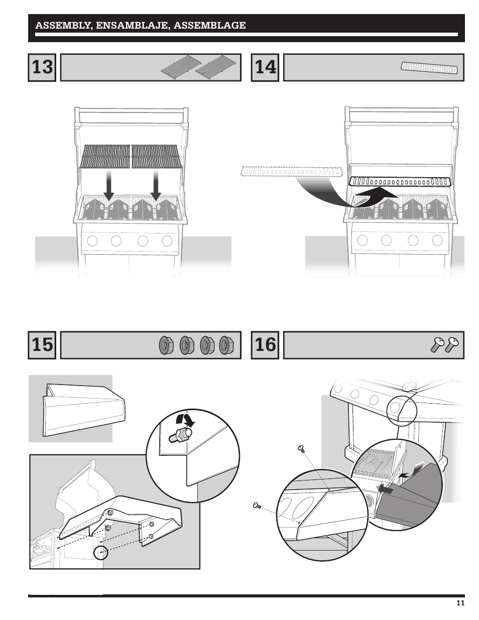 Ducane Affinity LP Gass Grill 31-3200 User Manual | Page 11 / 60