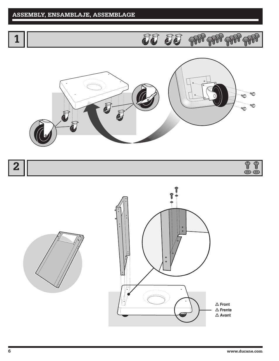 Ducane Affinity LP Gass Grill 31-3200 User Manual | Page 6 / 60