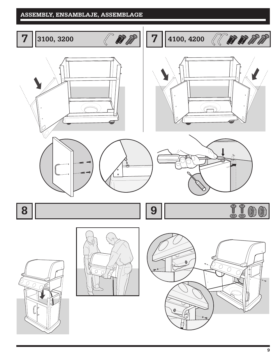 Ducane Affinity LP Gass Grill 31-3200 User Manual | Page 9 / 60