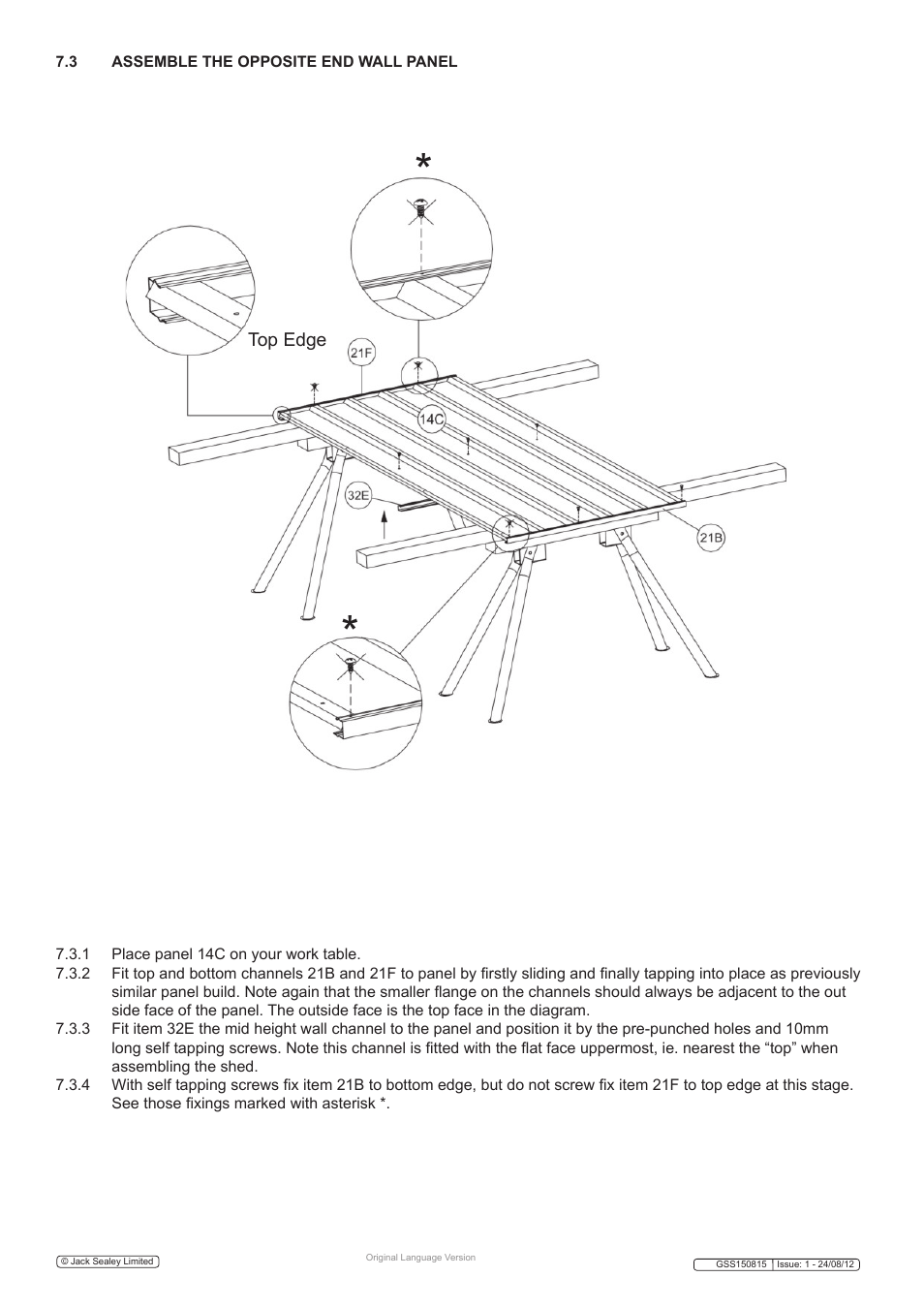 Sealey GSS150815 User Manual | Page 11 / 20