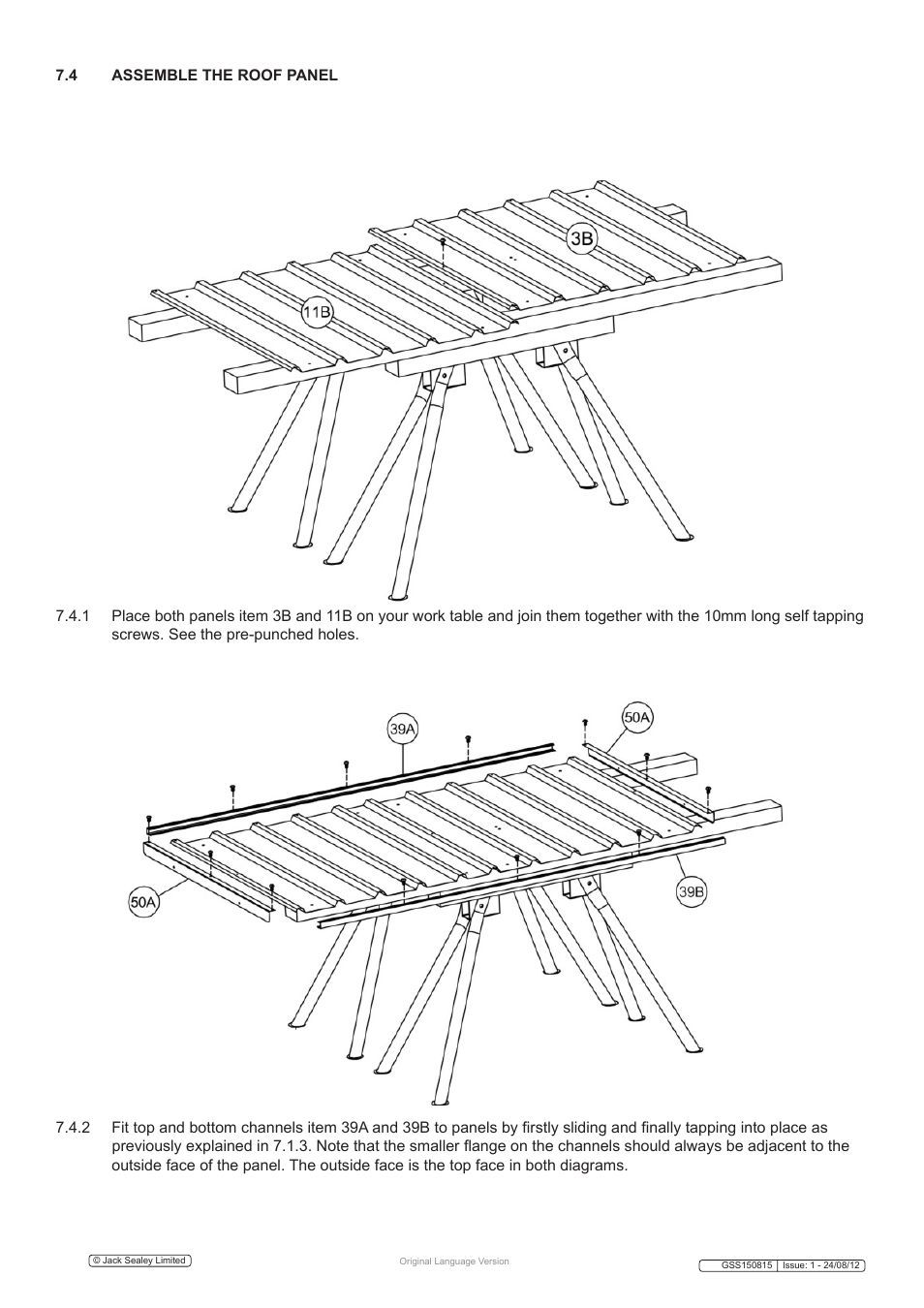 Sealey GSS150815 User Manual | Page 12 / 20