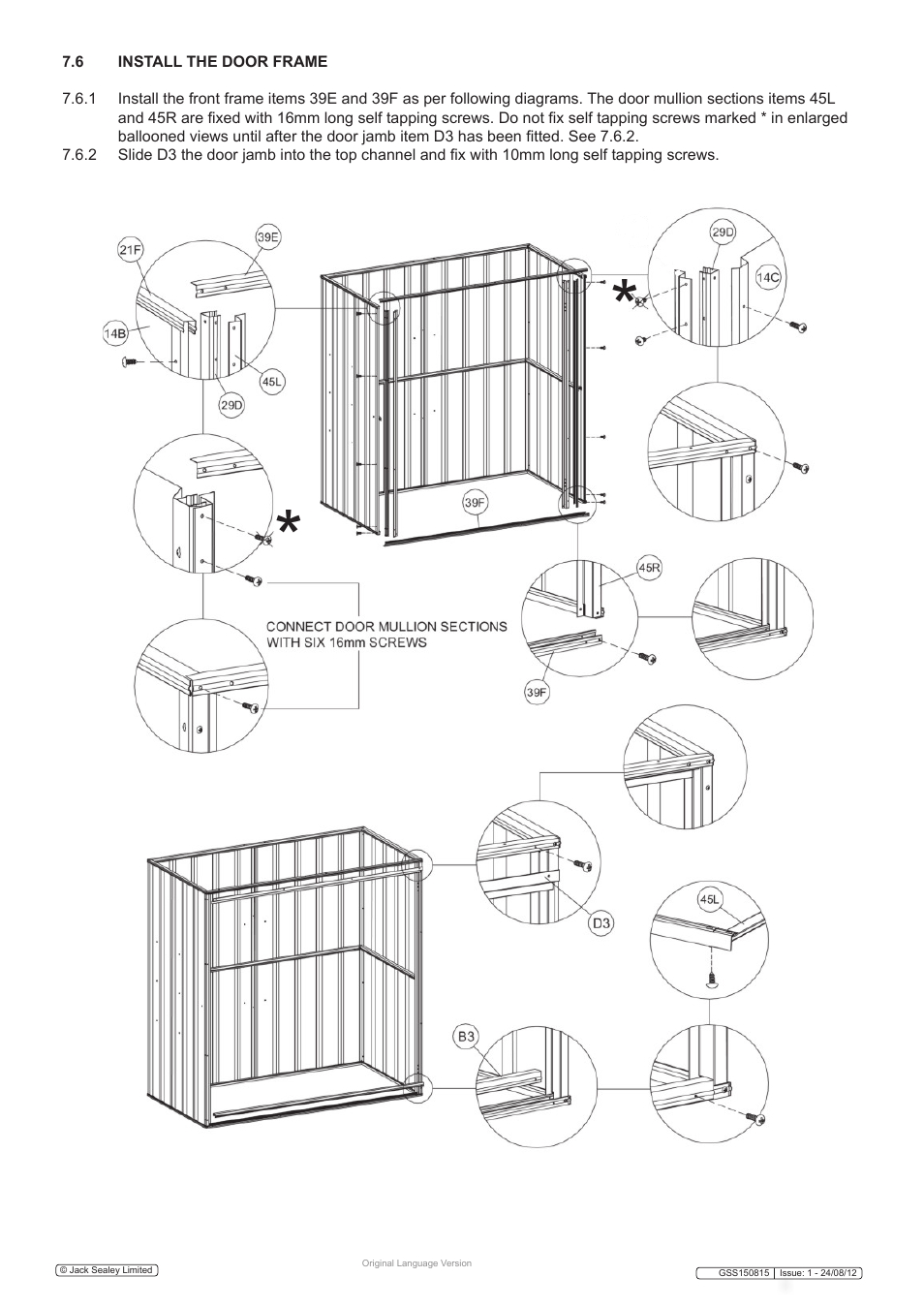 Sealey GSS150815 User Manual | Page 15 / 20