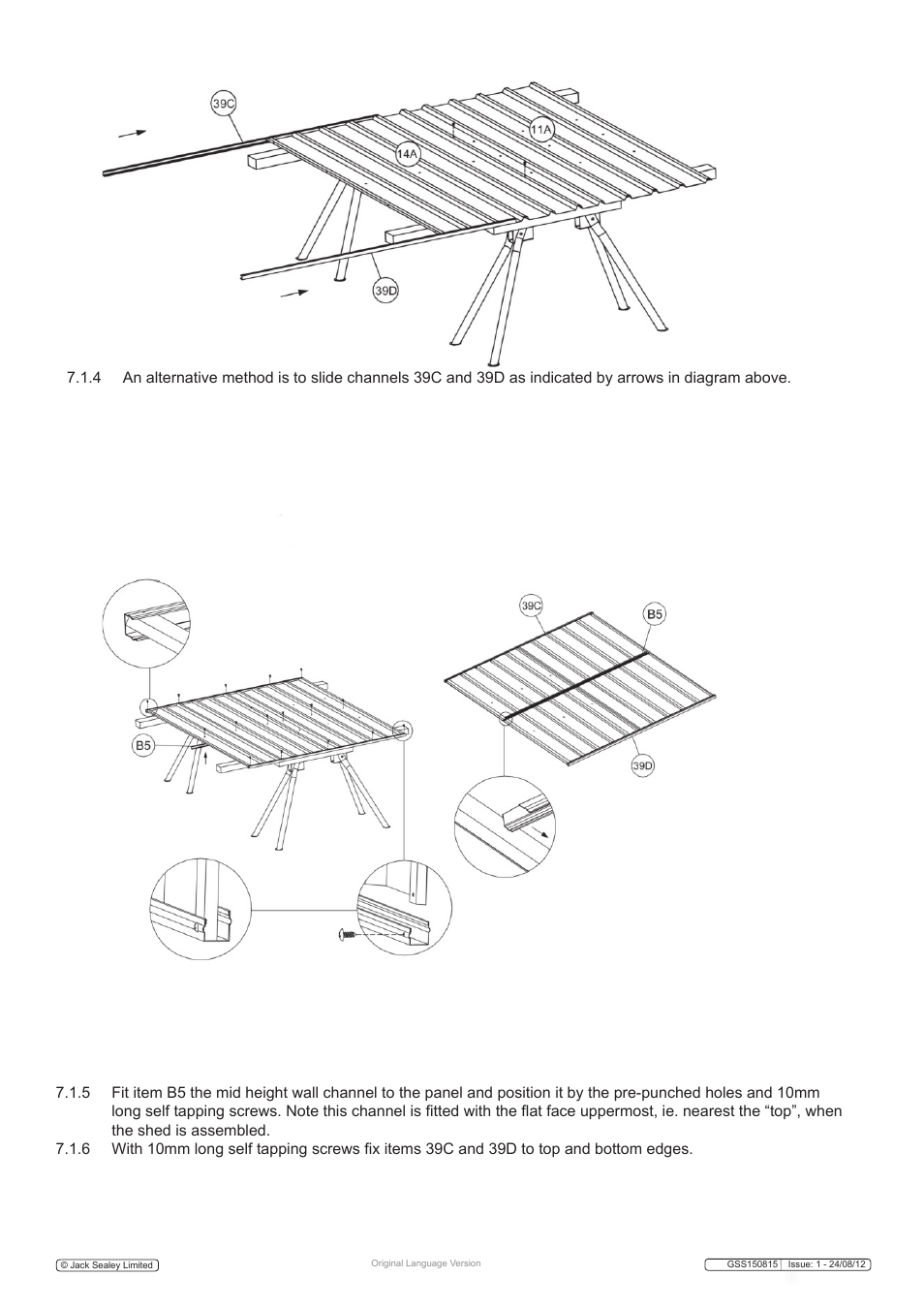 Sealey GSS150815 User Manual | Page 9 / 20