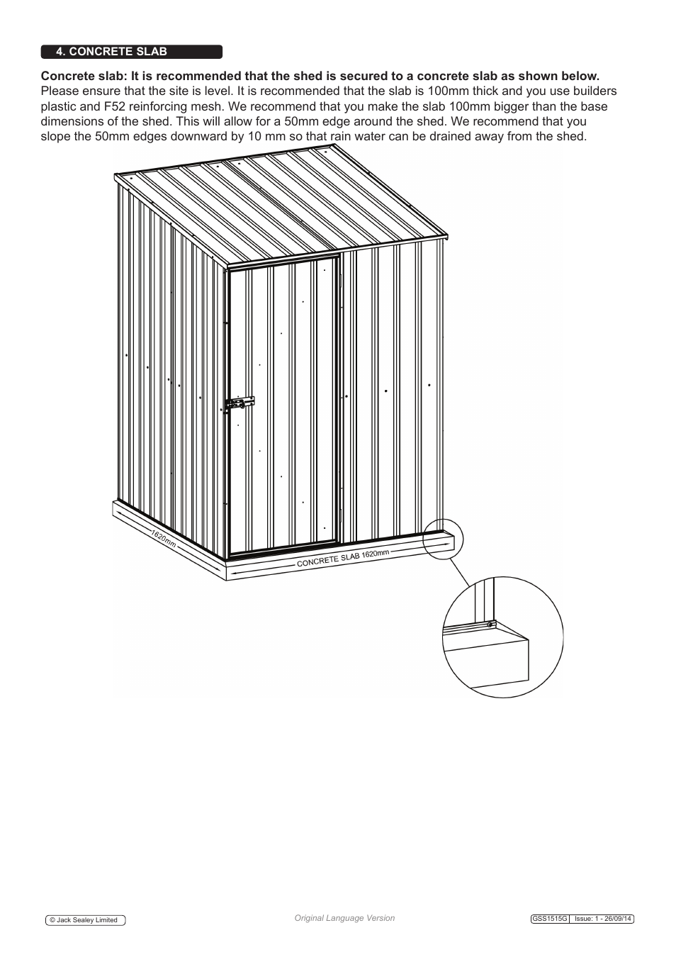 Sealey GSS1515G User Manual | Page 2 / 17