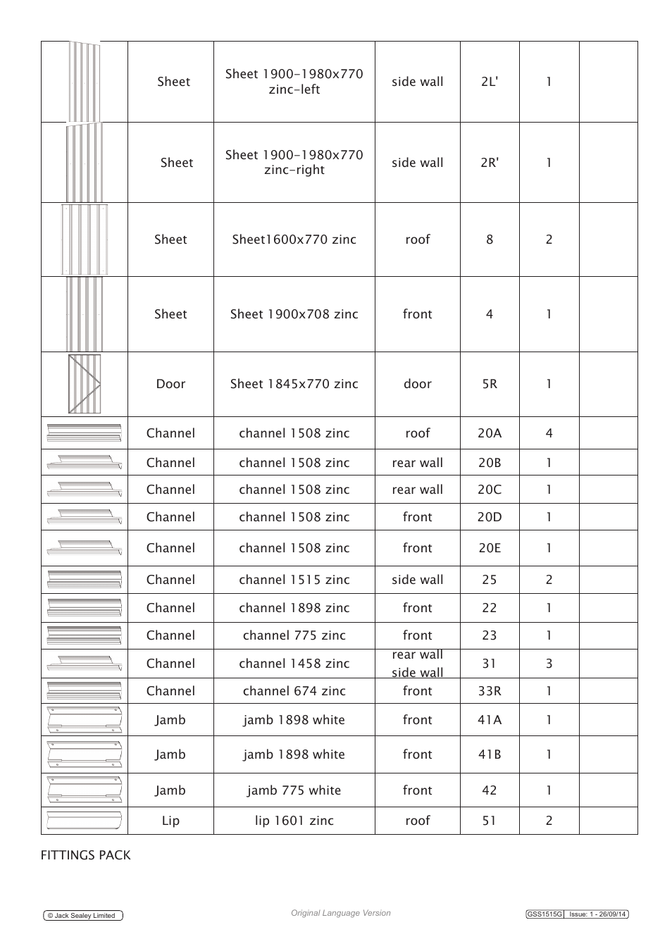 Sealey GSS1515G User Manual | Page 4 / 17