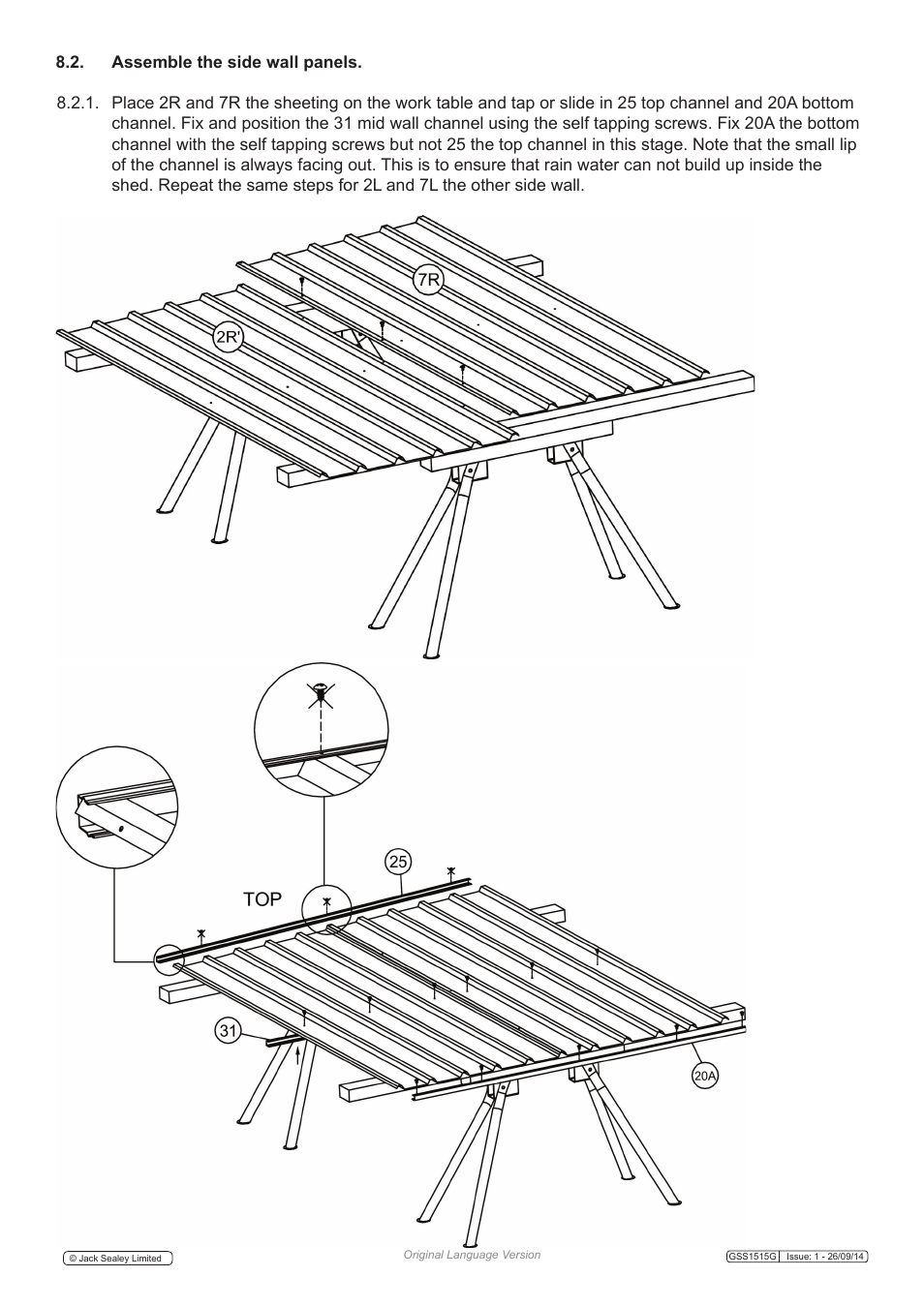 Sealey GSS1515G User Manual | Page 9 / 17