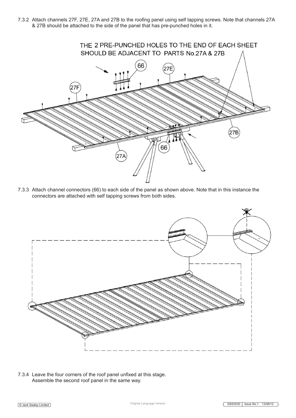 Sealey GSS3030 User Manual | Page 12 / 20