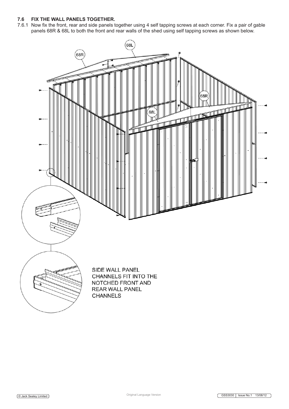 Sealey GSS3030 User Manual | Page 16 / 20