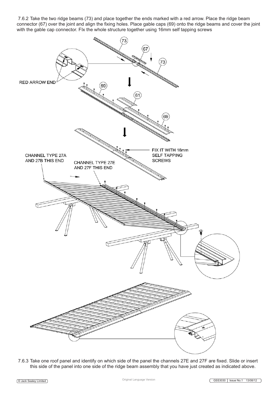 Sealey GSS3030 User Manual | Page 17 / 20