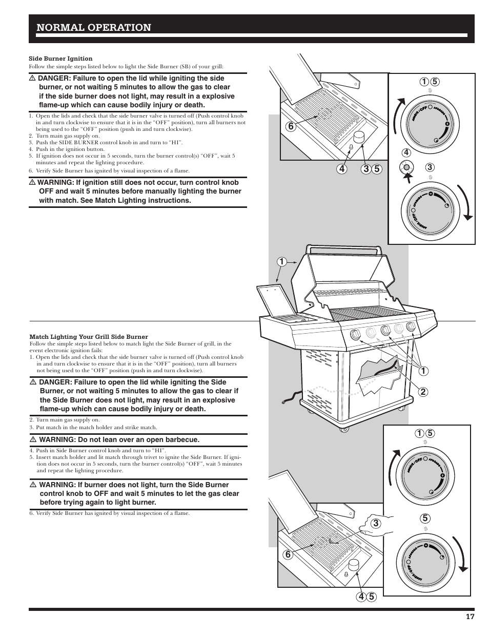 Normal operation | Ducane 3200 User Manual | Page 17 / 56