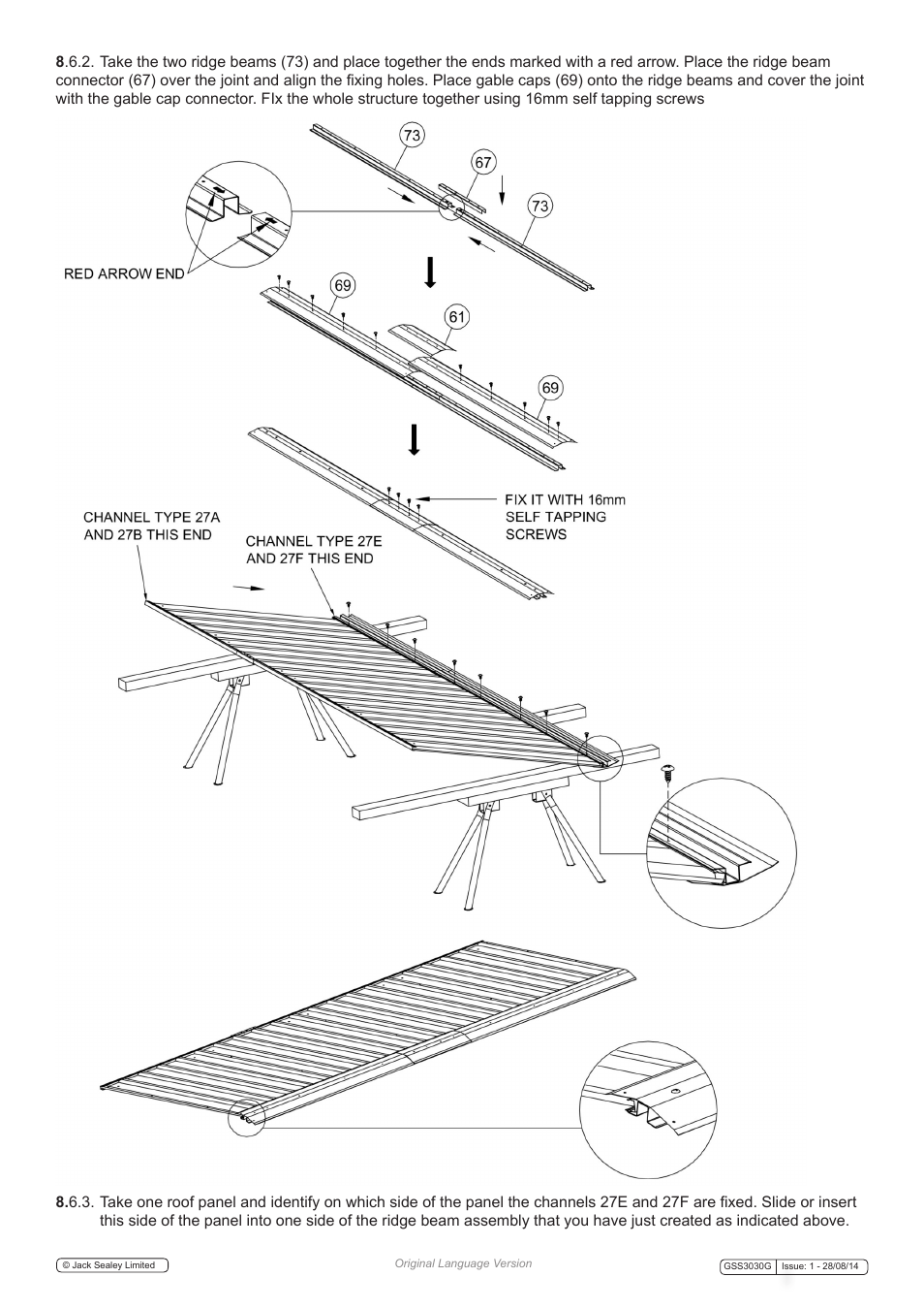 Sealey GSS3030G User Manual | Page 17 / 20