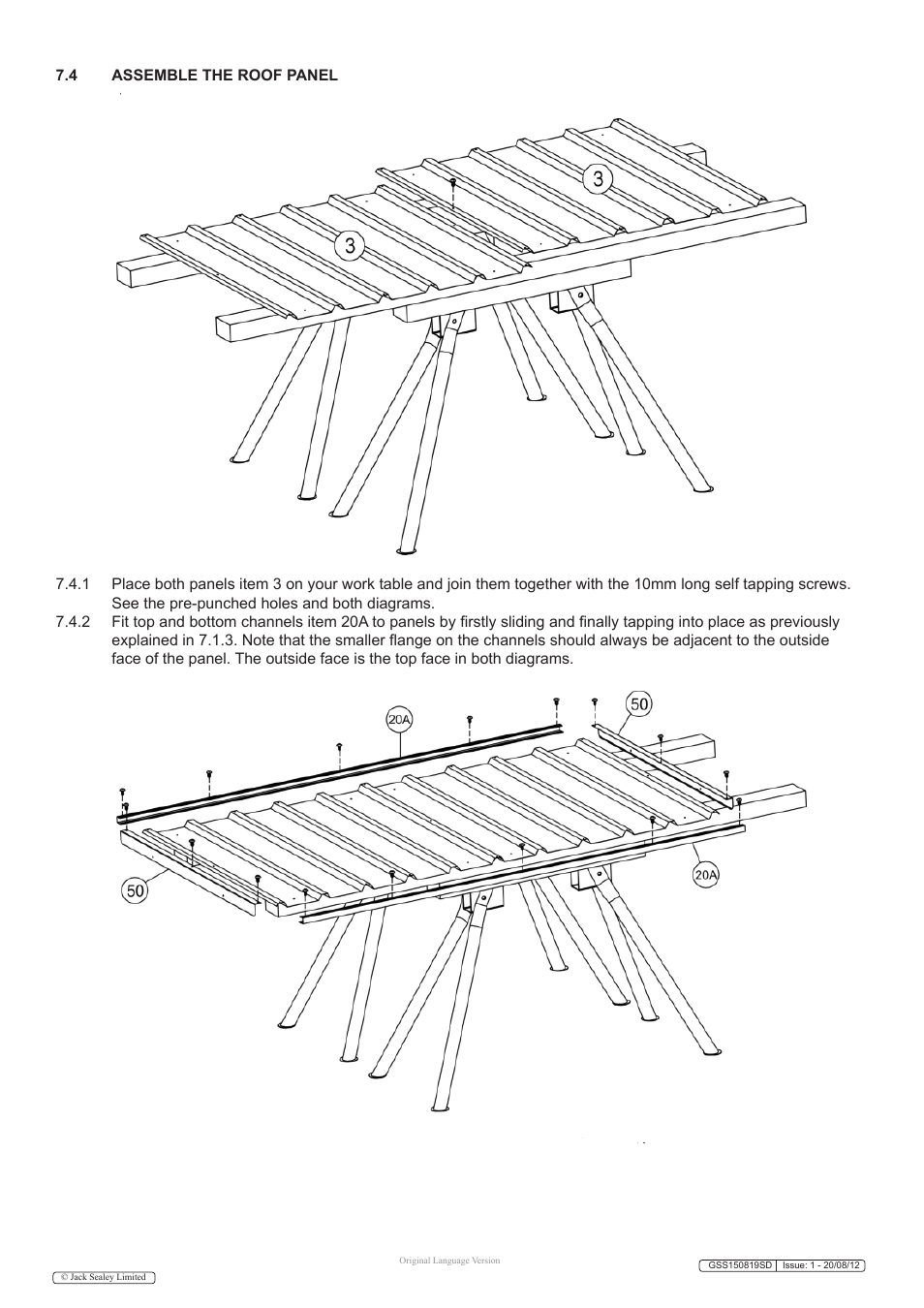 Sealey GSS150819SD User Manual | Page 13 / 20