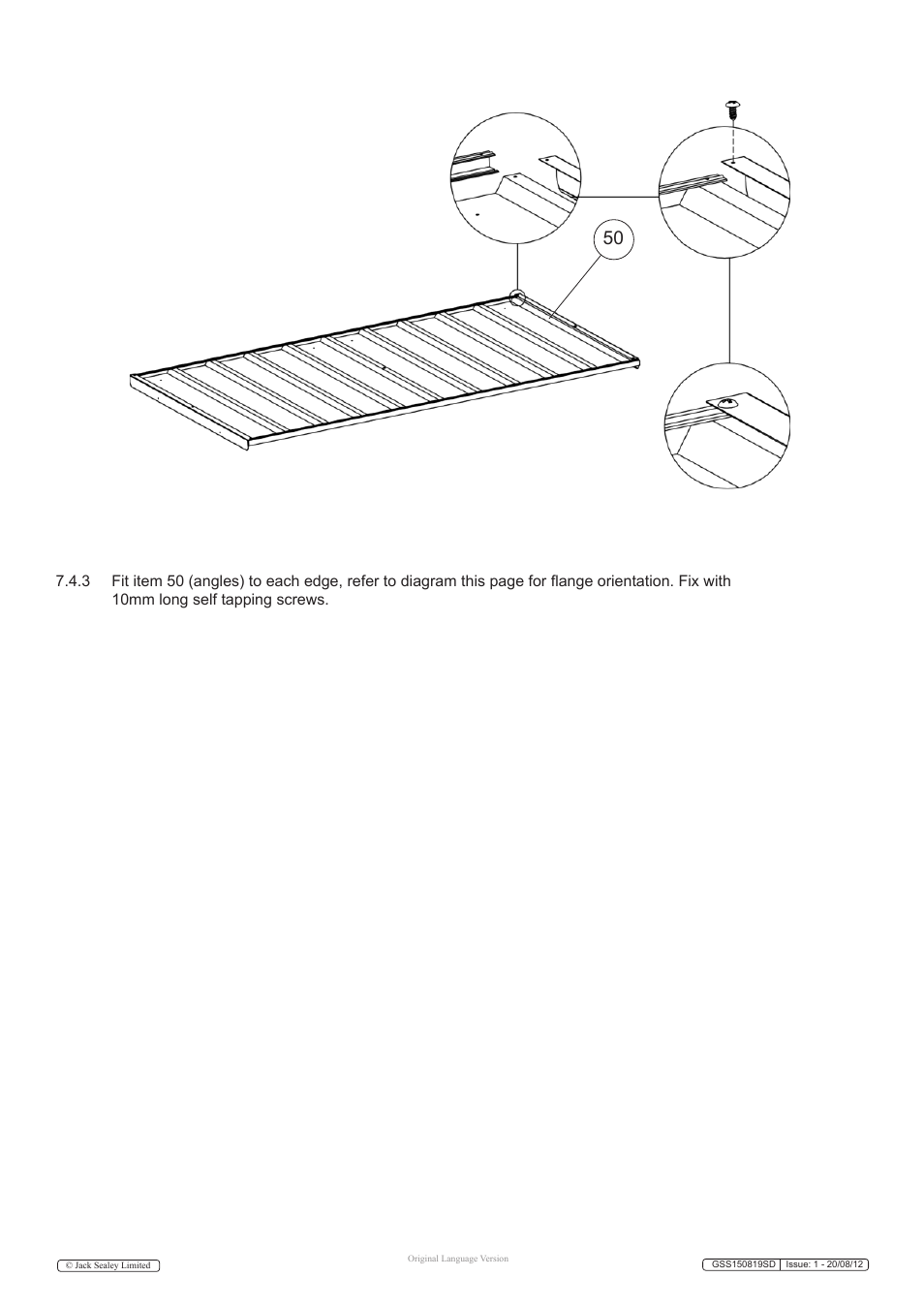 Sealey GSS150819SD User Manual | Page 14 / 20