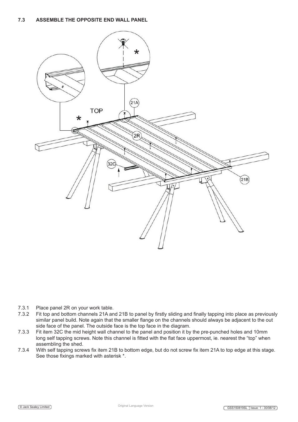 Sealey GSS150819SL User Manual | Page 10 / 18