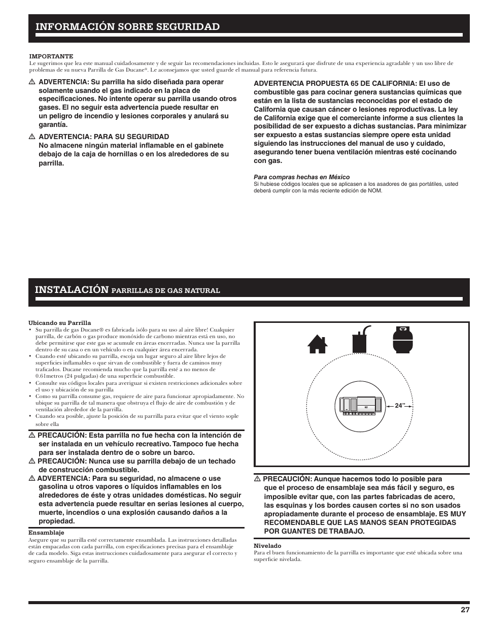 Ducane 2020802 User Manual | Page 27 / 60