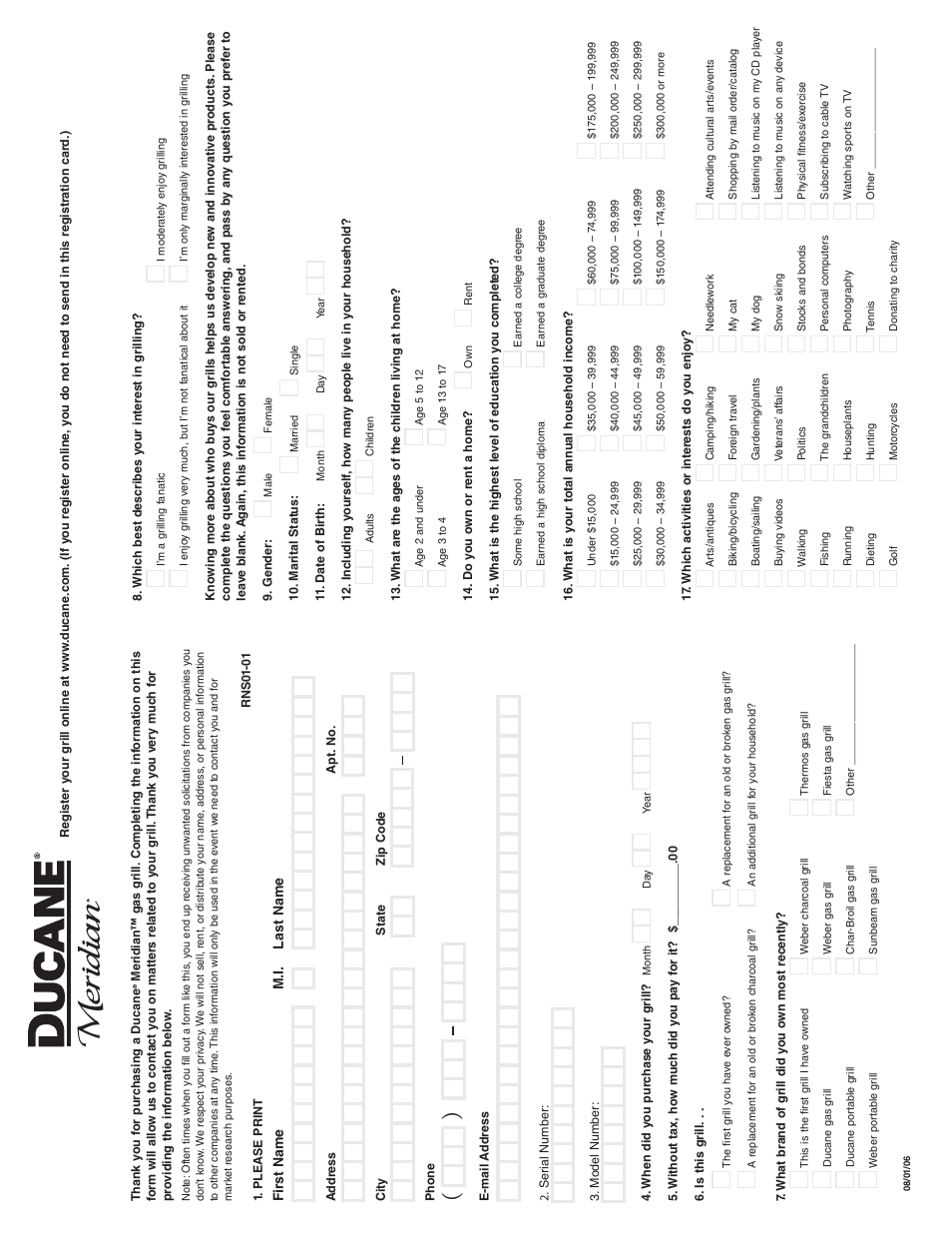 Ducane 2020802 User Manual | Page 59 / 60