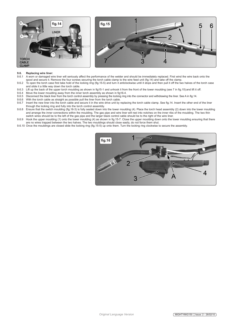 Sealey MIGHTYMIG150 User Manual | Page 6 / 9